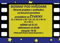 Biograf pod hvězdami - Všude dobře, proč být doma?